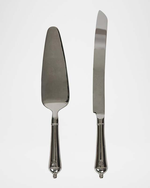 Berry & Thread Polished Cake Knife and Server Set